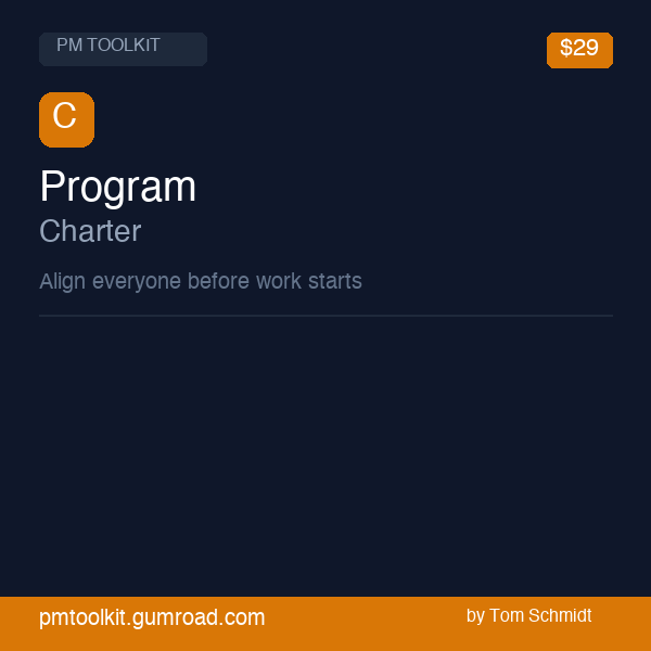 Program charter thumbnail