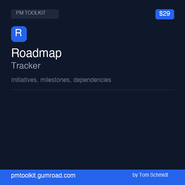 Roadmap tracker thumbnail